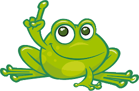 Lottie Dottie Chicken Character the Frog