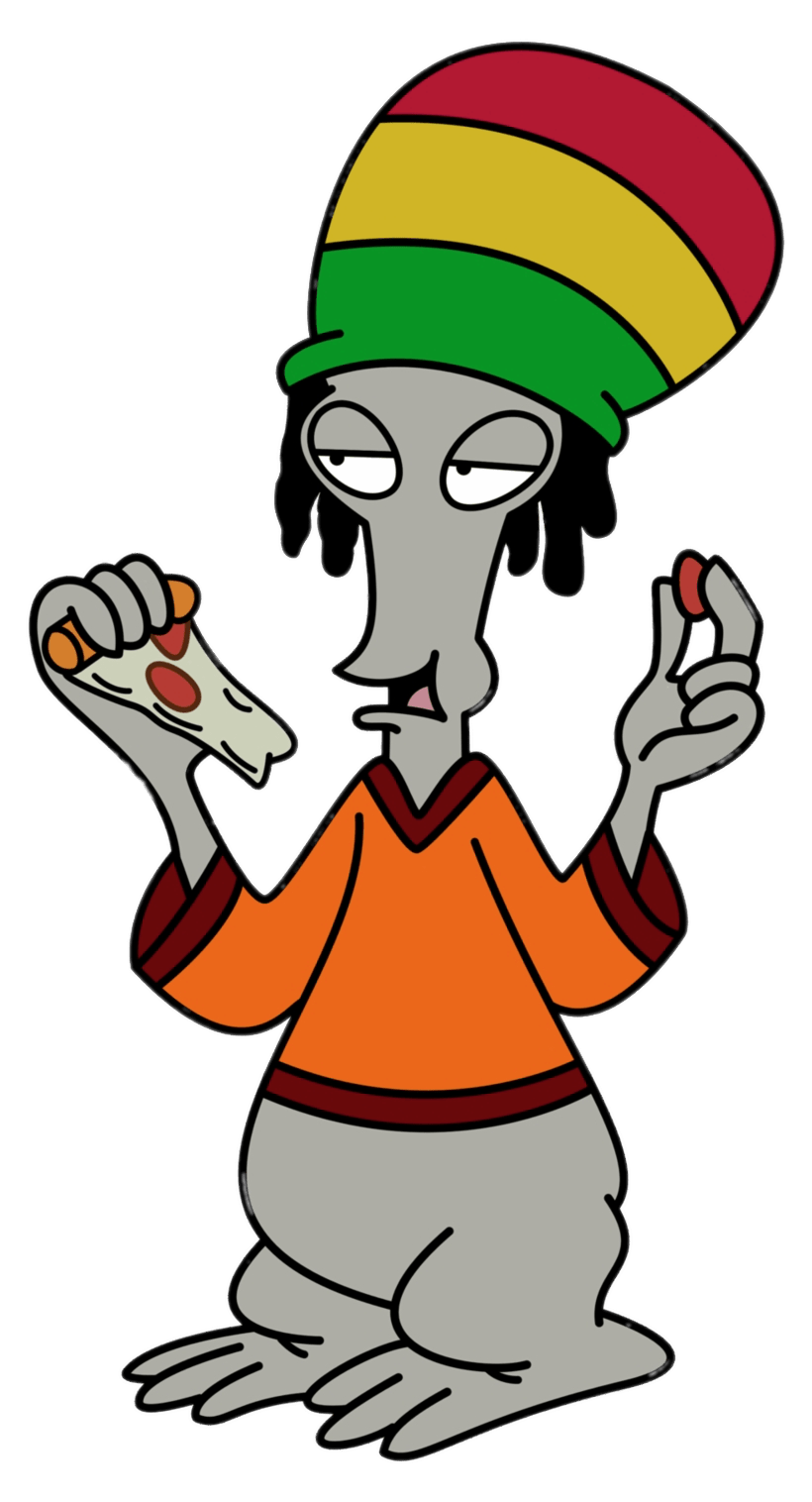 American Dad! Character Roger the Alien Jamaican Outfit