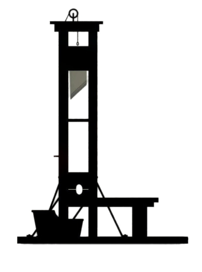 Guillotine Black and White