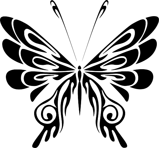 Large Geometric Butterfly