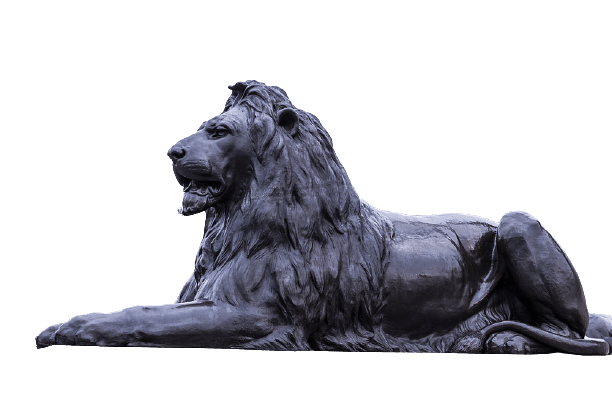 Trafalgar Square Lion Statue London