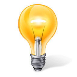 Bulb Illustration Yellow