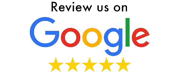 Review Us on Google Button with Stars