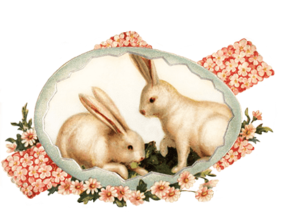 Easter Bunnies Vintage
