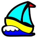 Little Colourful Boat