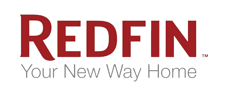 Redfin logo and slogan