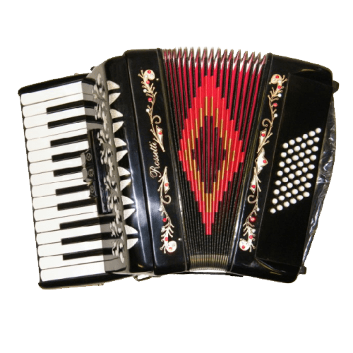 Accordion Vintage Rosette