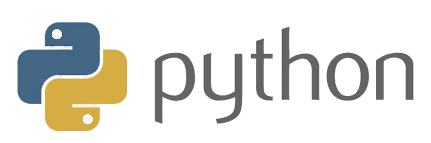Python logo landscape