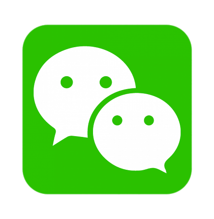 WeChat app 