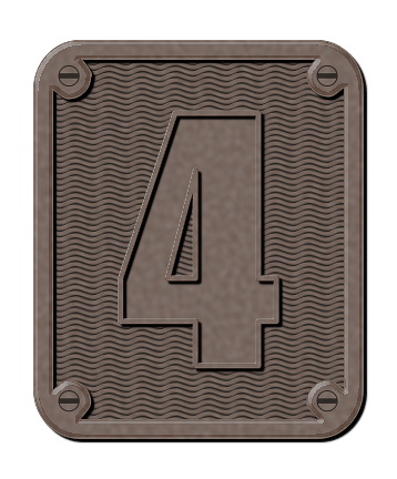 Door Sign Number 4