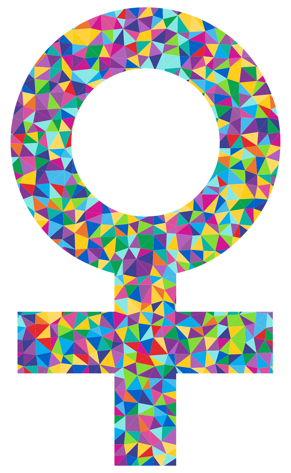 Prismatic Female Symbol