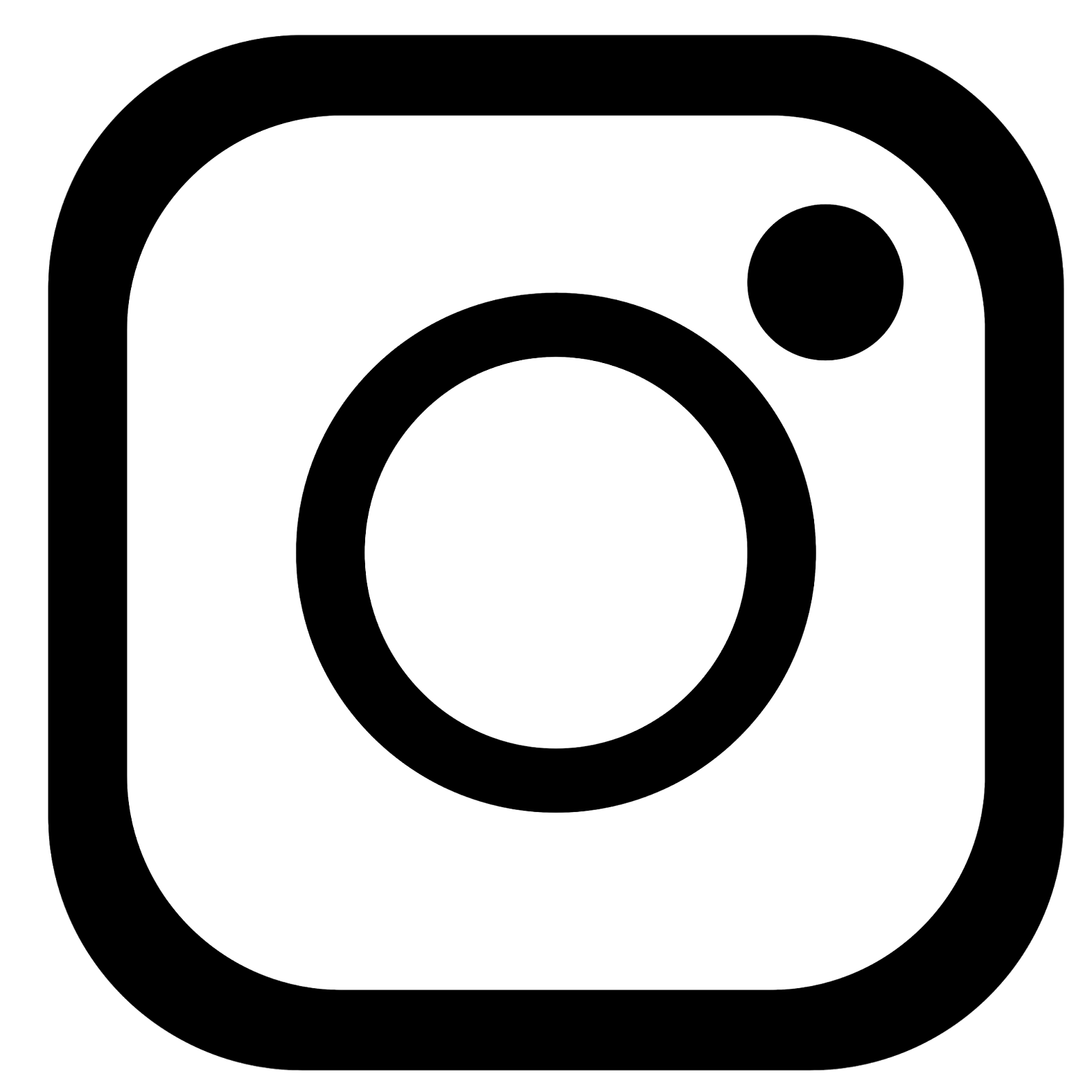 New Black Instagram Logo 2020