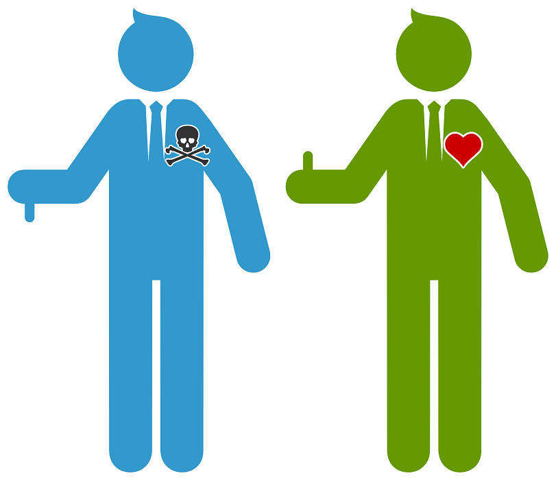 Love and Death Pictograms