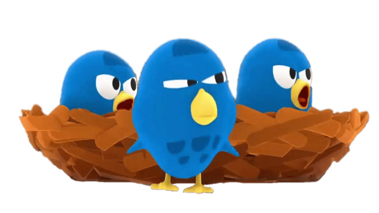 Grami's Circus Show Trio of Birds