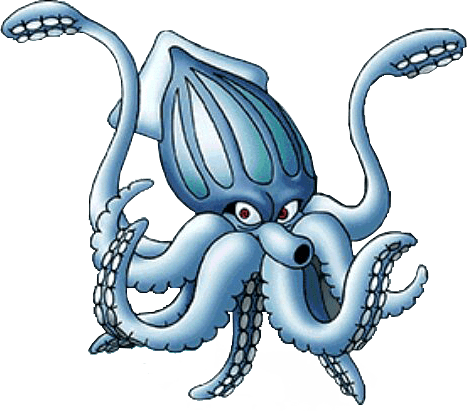 Dragon Quest (Dragon Warrior) Character King Squid