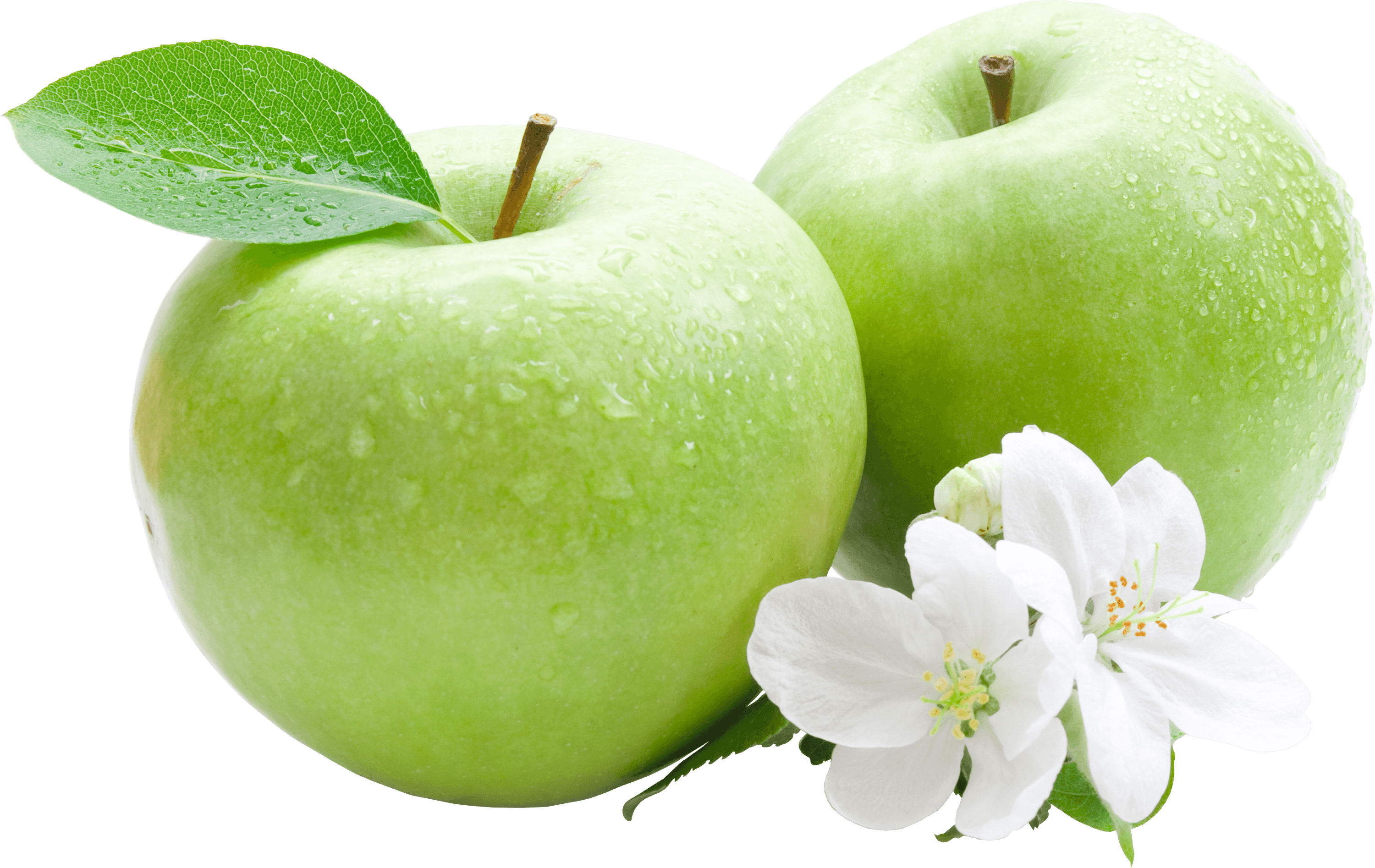 Two Green Apples