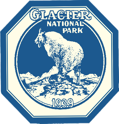 Glacier National Park Vintage