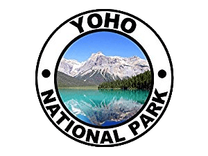 Yoho National Park Round Sticker