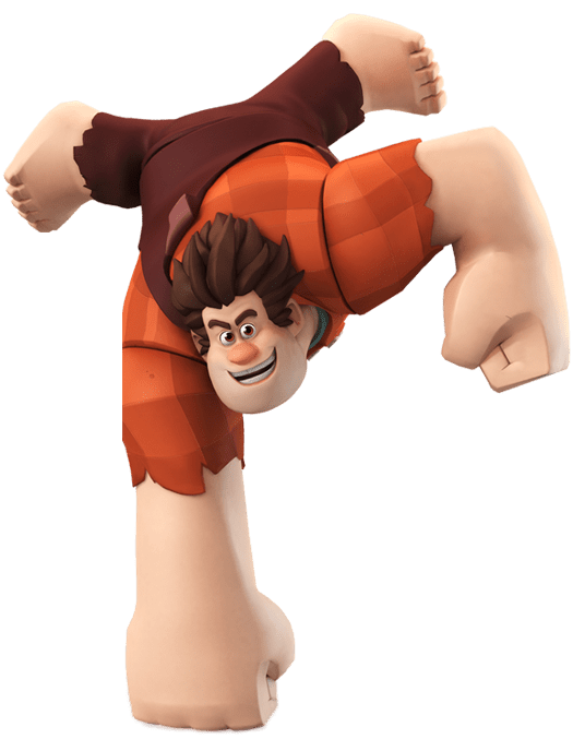 Wreck It Ralph Standing on One Fist