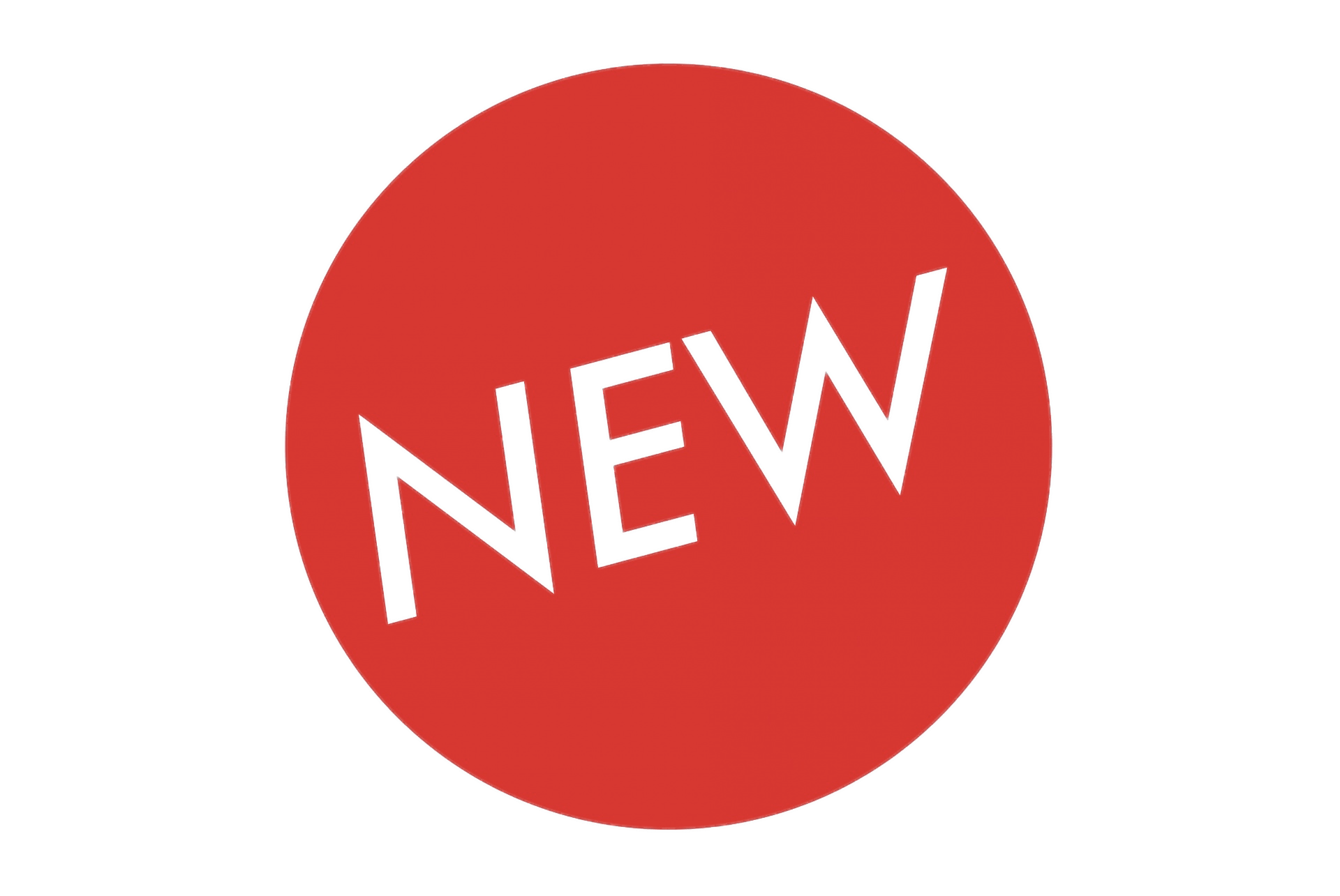 Large New Circle Label