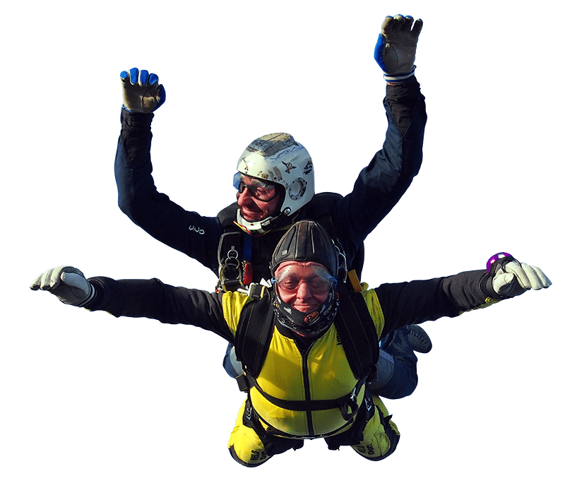 Tandem Parachute Jumpers