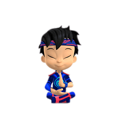 Kody Kapow Meditating