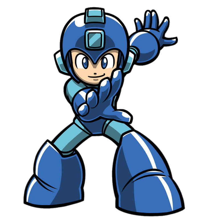 Mega Man Holding Out Hand