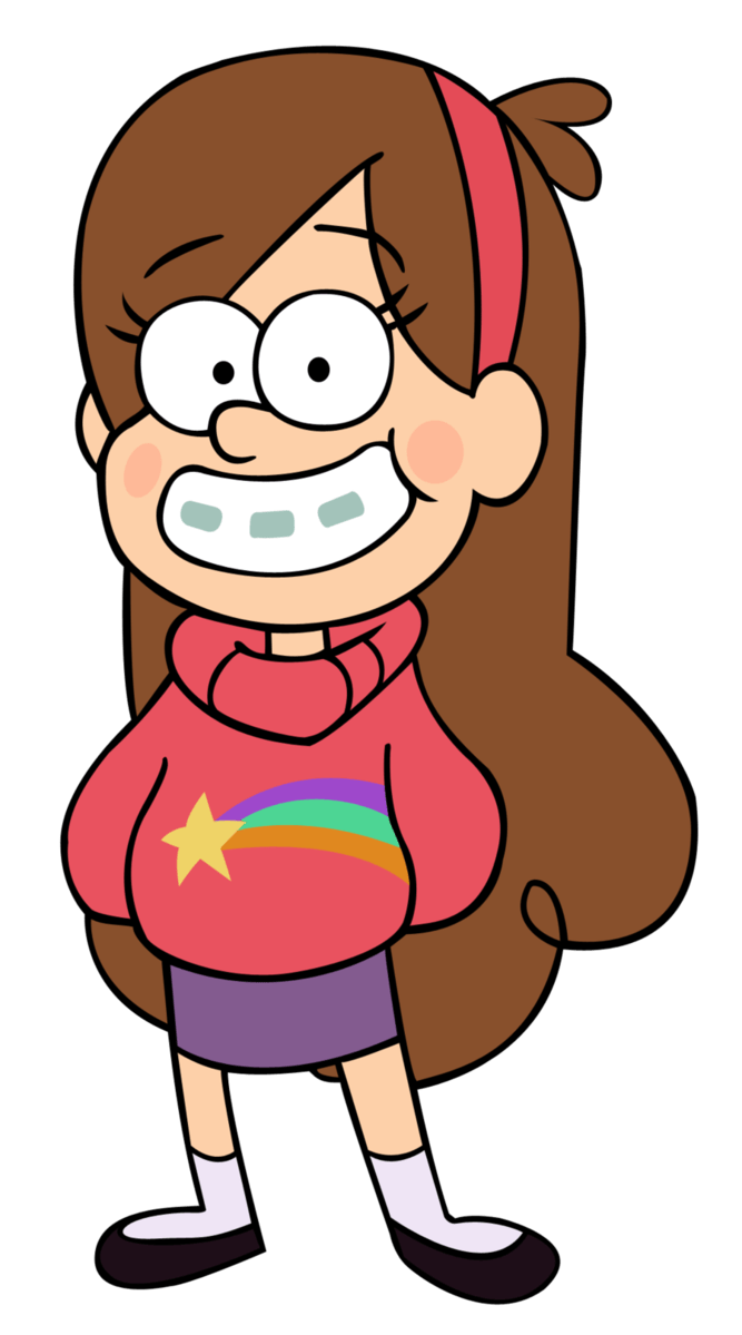 Mabel Pines Smiling