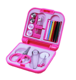 Pink Travel Sewing Kit