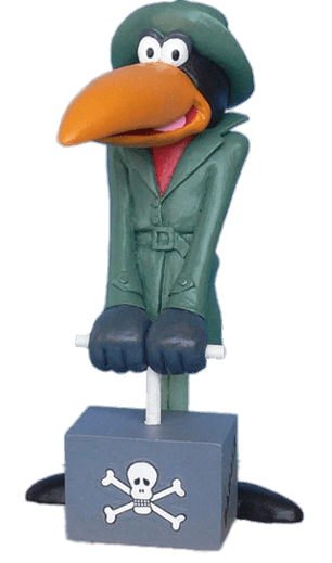 Danger Mouse Stiletto Figurine