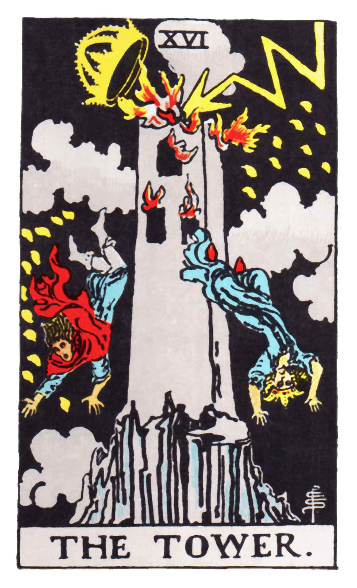 Tarot Card the Tower