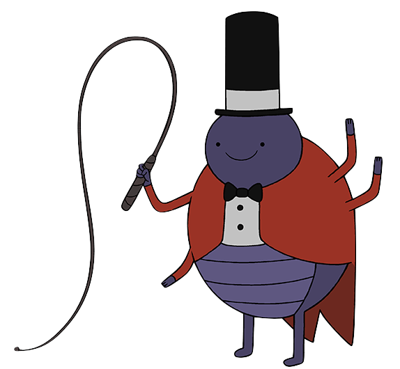 Adventure Time Ringmaster Holding Whip