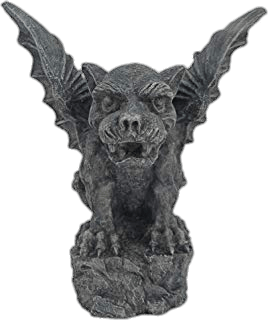 Gargoyle Statue Front View