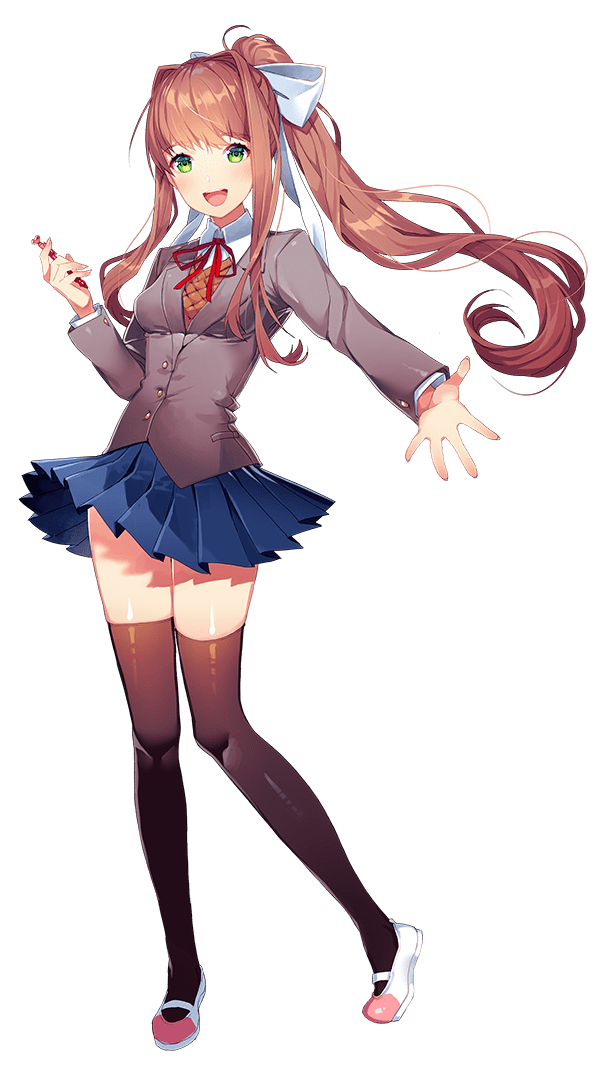 Doki Doki Literature Club Monika