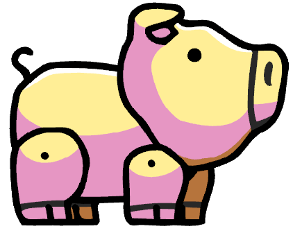 Scribblenauts Pig