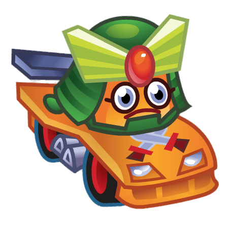 General Fuzuki the Warrior Wombat In Kart