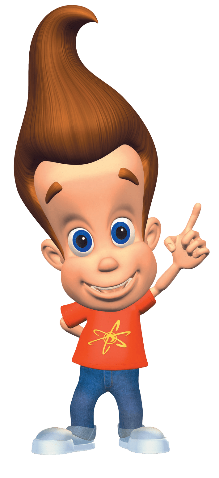 Jimmy Neutron Finger Up