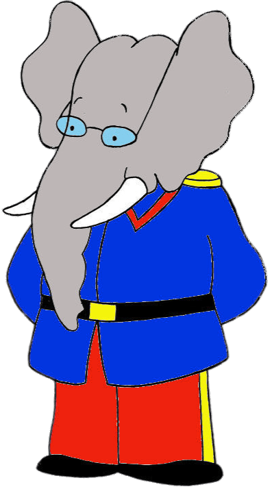 Babar Character Cornelius the Prime Minister
