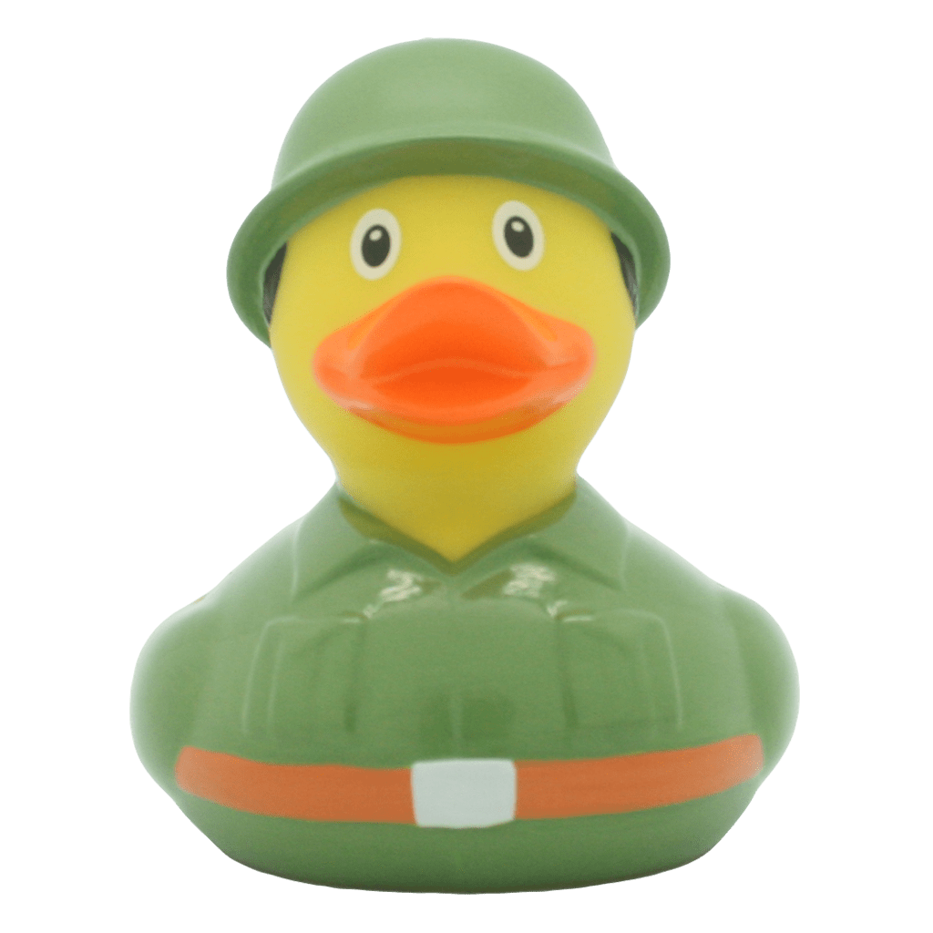 Soldier Rubber Duck