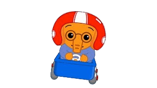 Nesho the Elephant In A Kart