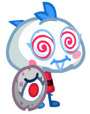 Raffy the Higgledy Hypnotiser Side View