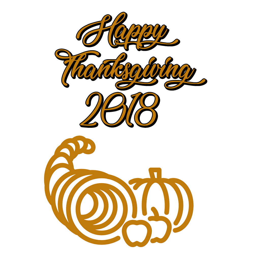 Happy Thanksgiving 2018 Cornucopia