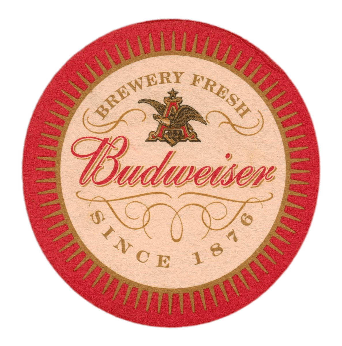 Budweiser Beer Coaster