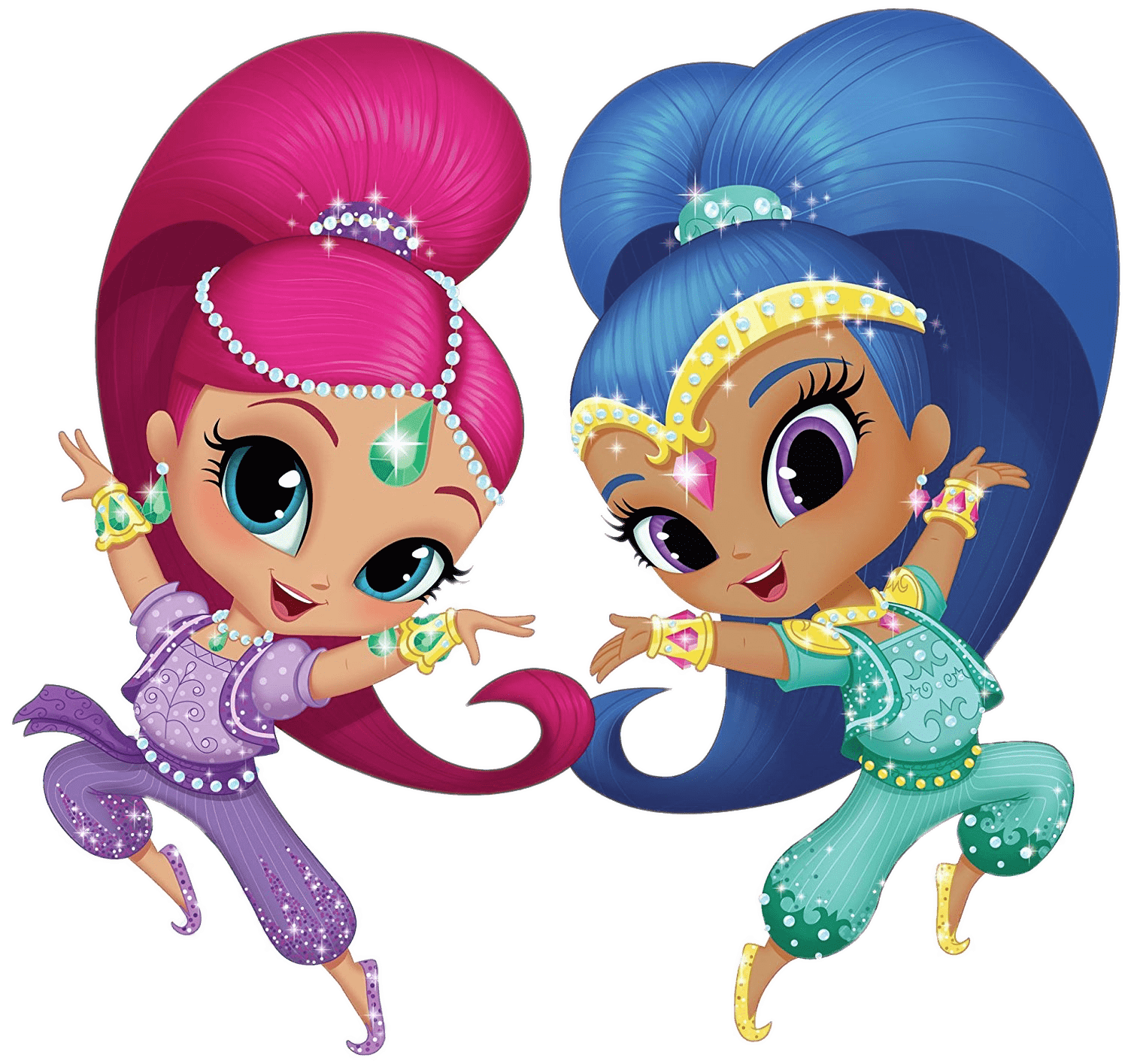 Shimmer and Shine Dancing