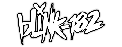 Blink 182 Logo White