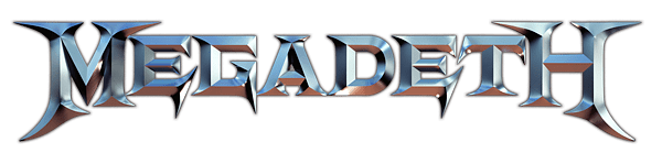 Megadeth Logo Silver