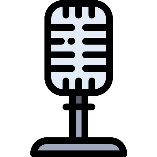 Vintage Microphone Icon