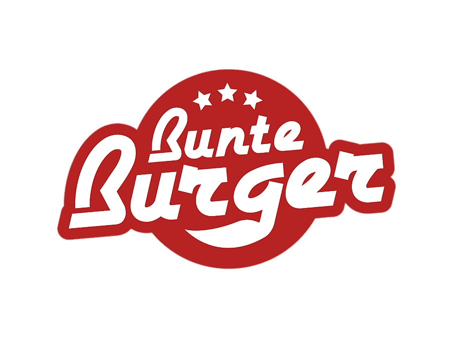 Bunte Burger logo red