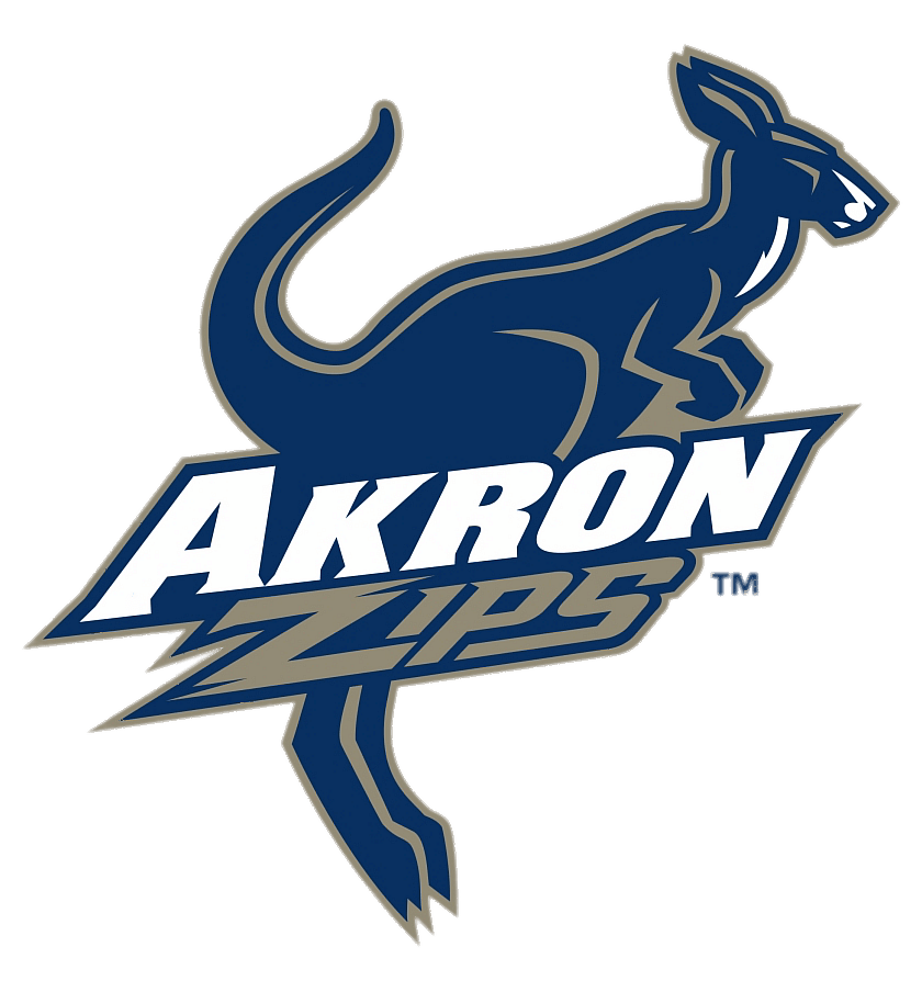 Akron Zips logo Kangaroo