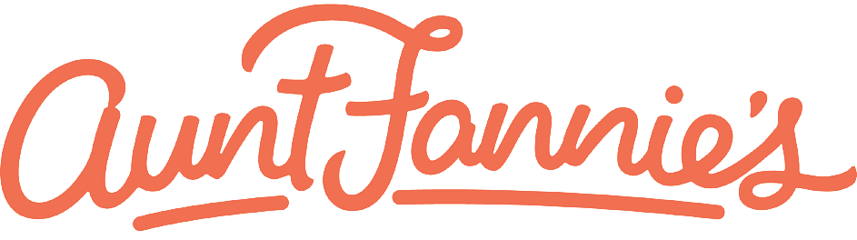 Aunt Fannie's logo orange